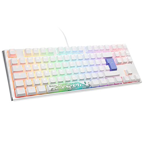 Ducky One 3 Classic Mechanische Tastatur - Mechanical Keyboard - Tastatur Gaming Mechanisch - Gaming Keyboard Mechanical - Mechanische Gaming Tastatur - TKL-Format 80% - MX-Clear von Ducky