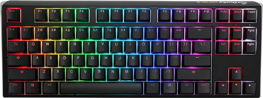 Ducky One 3 Classic TKL Tastatur USB Deutsch Schwarz - Weiß (DKON2187ST-PDEPDCLAWSC1) von Ducky