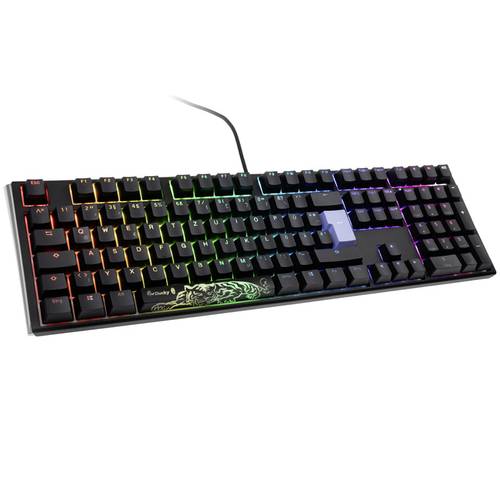 Ducky One 3 Classic USB Gaming-Tastatur Deutsch, QWERTZ Schwarz, Weiß Switch: Black von Ducky