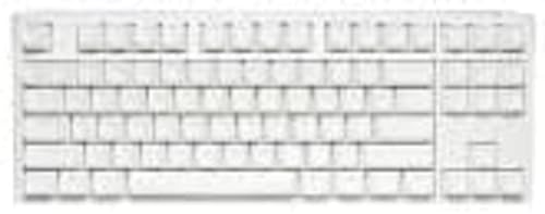 Ducky One 3 Classic White TKL Clavier USB Anglais américain Blanc von Ducky