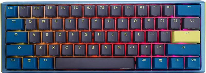Ducky One 3 Daybreak Mini Gaming Tastatur, RGB LED - MX-Silent-Red (DKON2161ST-SDEPDDBBHHC1) von Ducky