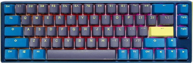 Ducky One 3 Daybreak SF Gaming Tastatur, RGB LED - MX-Blue (US) (DKON2167ST-CUSPDDBBHHC1) von Ducky