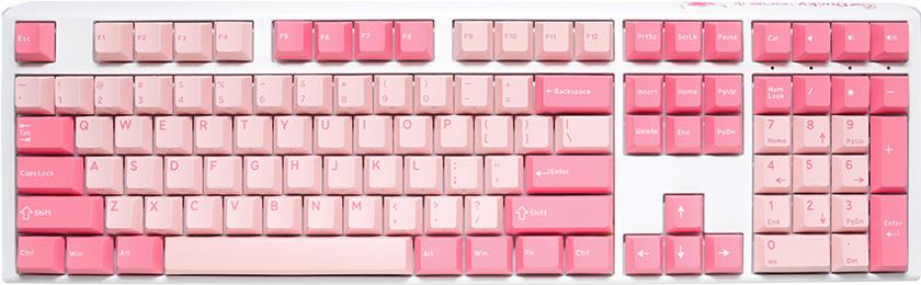Ducky One 3 Gossamer Pink Tastatur USB US Englisch Pink - Weiß (DKON2108-EUSPDGOWWPC2) von Ducky