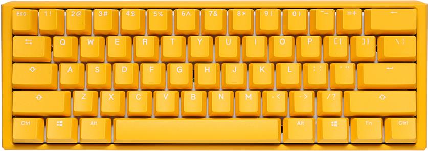 Ducky One 3 Mini Yellow Tastatur USB QWERTY US Englisch Gelb (DKON2161ST-PUSPDYDYYYC1) von Ducky
