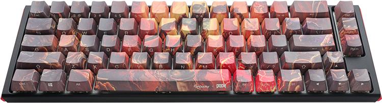 Ducky One 3 SF Doom Limited Edition Tastatur USB QWERTY Deutsch Mehrfarbig (DKON2167ST-CDEPDDMAARC1) von Ducky