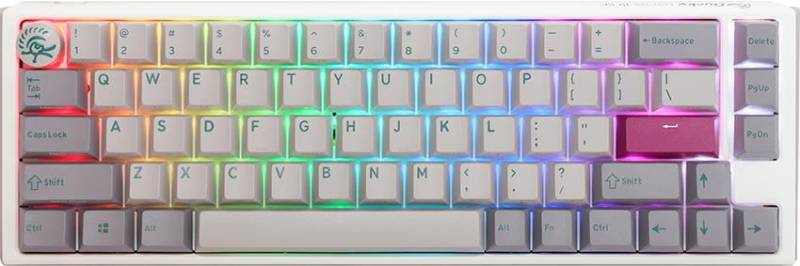 Ducky One 3 SF Tastatur USB QWERTY Englisch Grau (DKON2167ST-BUSPDMIWHHC2) von Ducky