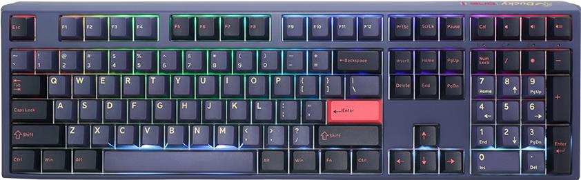 Ducky One 3 - Volle Größe (100%) - Kabelgebunden - USB - Mechanischer Switch - RGB-LED - Blau (DKON2108ST-PUSPDCOVVVC2) von Ducky
