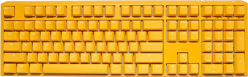 Ducky One 3 Yellow Gaming Tastatur, RGB LED - MX-Black (DKON2108ST-ADEPDYDYYYC1) von Ducky