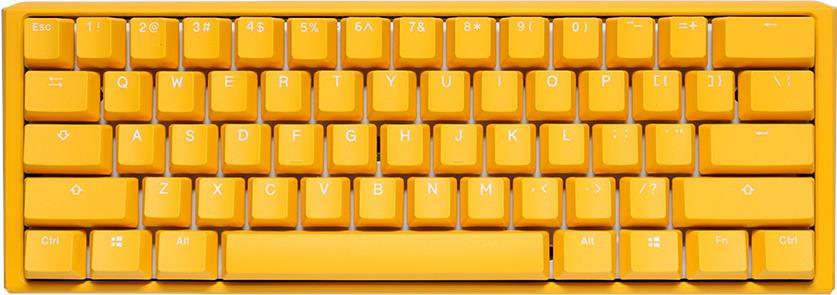 Ducky One 3 Yellow Mini Gaming Tastatur, RGB LED - MX-Black (DKON2161ST-ADEPDYDYYYC1) von Ducky