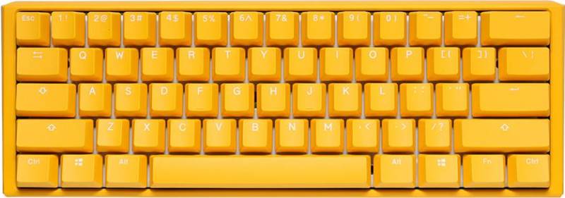 Ducky One 3 Yellow Mini Gaming Tastatur, RGB LED - MX-Black (DKON2161ST-ADEPDYDYYYC1) von Ducky