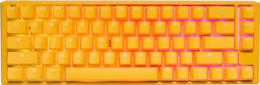 Ducky One 3 Yellow SF Tastatur USB QWERTY US Englisch Gelb (DKON2167ST-AUSPDYDYYYC1) von Ducky