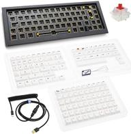 Ducky Outlaw 65 Gaming-Tastatur Barebone - schwarz ISO - Mechanische Gaming-Tastatur im SF-Format (65 %) - ISO-Tastenlayout - Hot-Swap-fähig - mit RGB-Beleuchtung - Gehäuse aus Aluminium - Barebone: ohne Switches und Keycaps - Eigenbau erforderlich (PKOU2367IST-ISO01) von Ducky