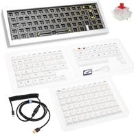 Ducky Outlaw 65 Gaming-Tastatur Barebone - silber ISO - Mechanische Gaming-Tastatur im SF-Format (65 %) - ISO-Tastenlayout - Hot-Swap-fähig - mit RGB-Beleuchtung - Gehäuse aus Aluminium - Barebone: ohne Switches und Keycaps - Eigenbau erforderlich (PKOU2367IST-ISO02) von Ducky