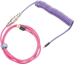 Ducky Premicord Joker Spiralkabel, USB Typ C auf Typ A, 1,8m (DKCC-JKCNC1) von Ducky