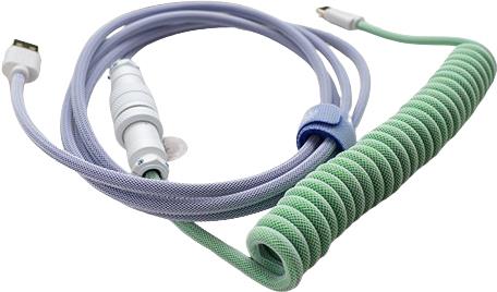 Ducky Premicord USB Kabel 1,8 m USB A USB C Blau - Grün (DKCC-IRCNC1) von Ducky