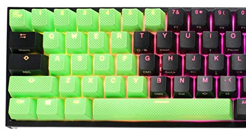 Ducky Rubber Keycap Set, 31 Tasten, Double-Shot, gummiert, für B von Ducky