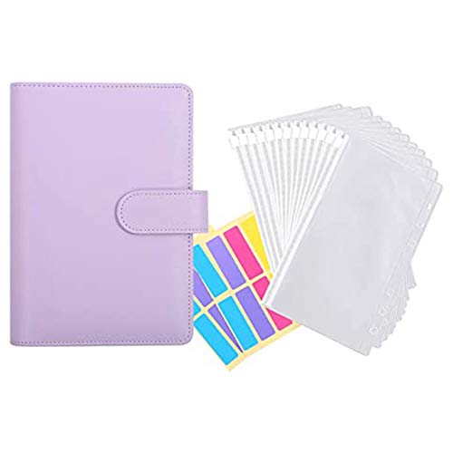 Huusuei 12 StüCk Transparente Kunststoff A6 Binder UmschläGe, Wasserdichtes Bargeld Budget Umschlag System, mit Etiketten Aufklebern C. Huusuei 12 StüCk Transparente Kunststoff A6 Binder UmschläGe, Wasserdichtes Bargeld Budget Umschlag System, mit Etiketten Aufklebern C. von Ducky