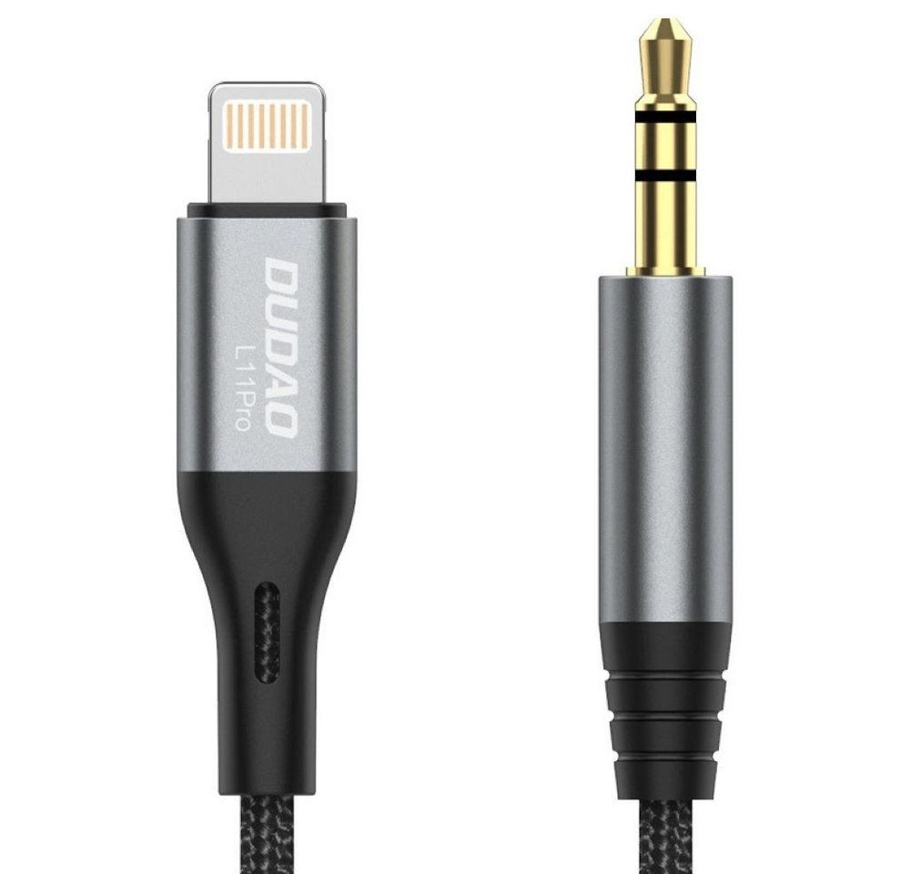 Dudao 1m Aluminium - Kabel Audiokabel I-Phone - Miniklinke 3,5 mm Audio- & Video-Kabel von Dudao