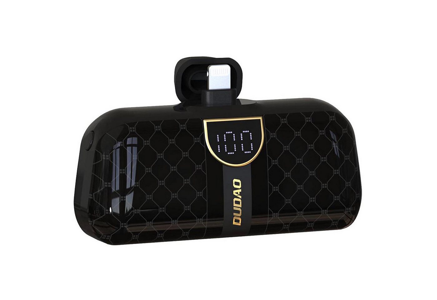 Dudao Dudao K20SL 5000 mAh Powerbank mit 1x USB C, 1x Lightning Ladestecker 5000 mAh (5 V), PowerBank 1x USB-C 1x Lightning Akku Power Zusatz Batterie Typ C von Dudao