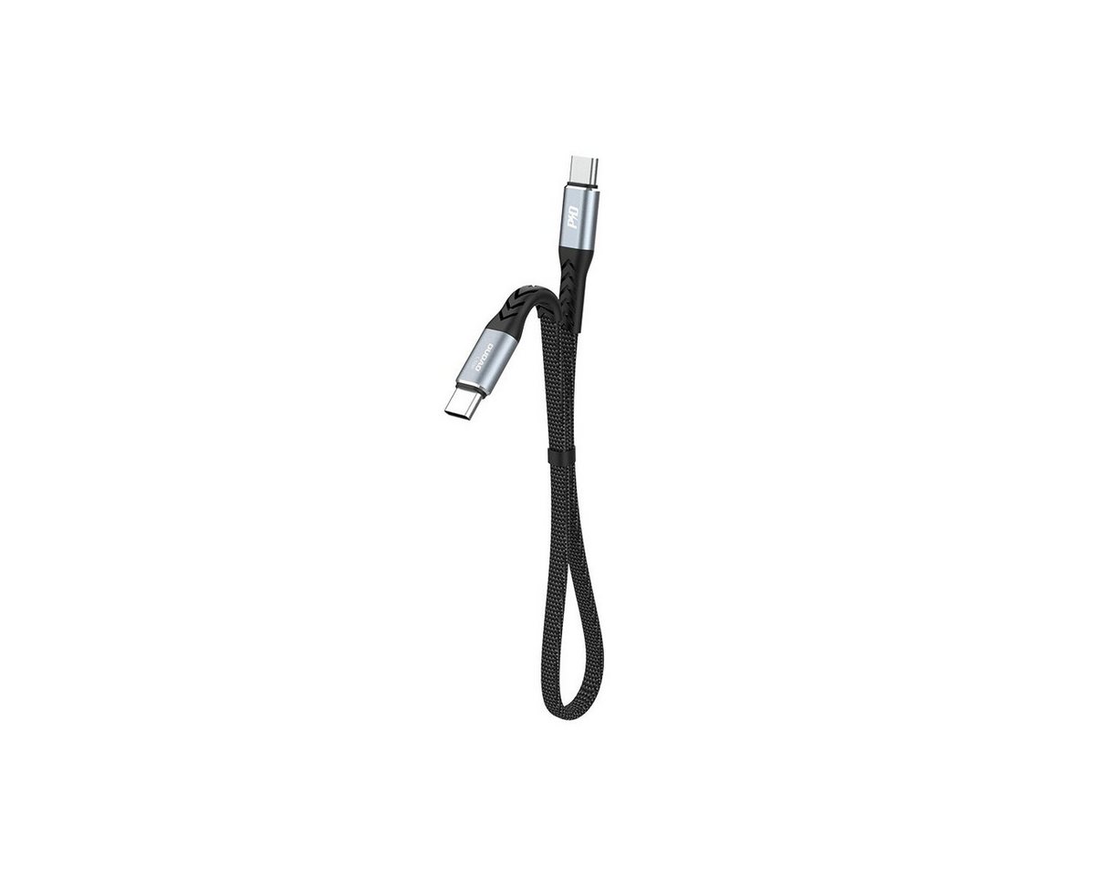 Dudao Dudao L10C USB-C PD-Kabel 100W 5A 0,23m Smartphone-Kabel Dudao Dudao L10C USB-C PD-Kabel 100W 5A 0,23m Smartphone-Kabel von Dudao