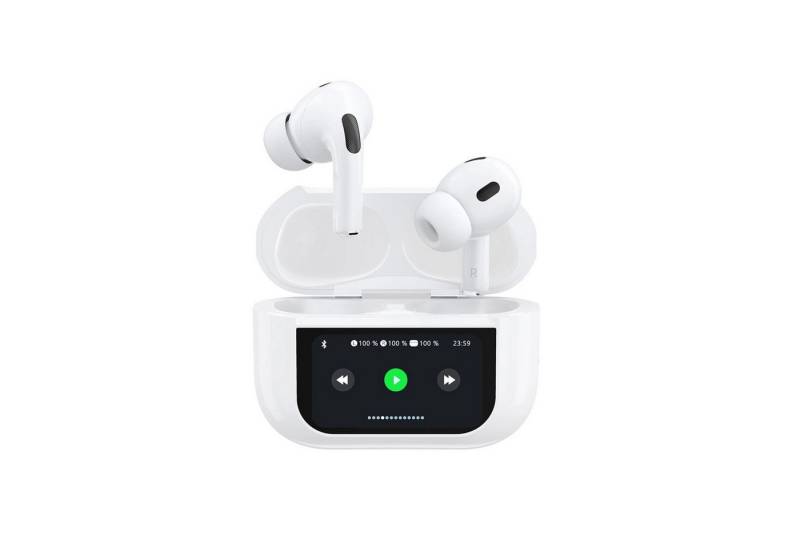 Dudao In-Ear TWS kabelloser Bluetooth 5.3 Kopfhörer mit LED-Anzeige – Weiß In-Ear-Kopfhörer von Dudao