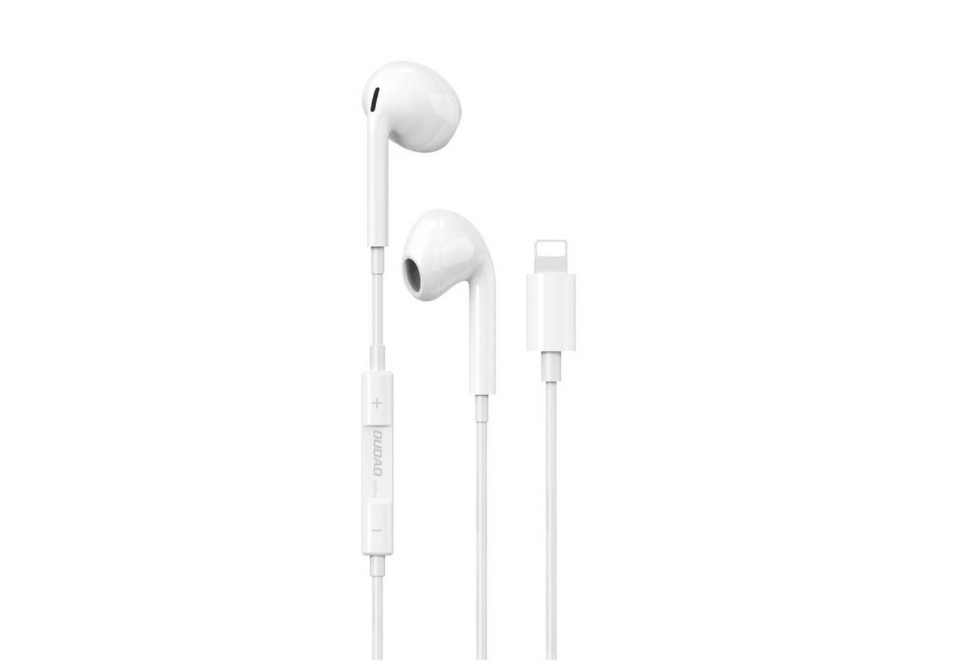 Dudao X14PROL-W1 In-Ear-Kopfhörer mit iPhone Anschluss weiß In-Ear-Kopfhörer von Dudao