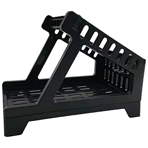 Duendhd Tikettenhalter für Thermoversand, auf Rolle und Akkordeon, funktioniert mit einem Büro-Drucker, Schwarz Duendhd Tikettenhalter für Thermoversand, auf Rolle und Akkordeon, funktioniert mit einem Büro-Drucker, Schwarz von Duendhd