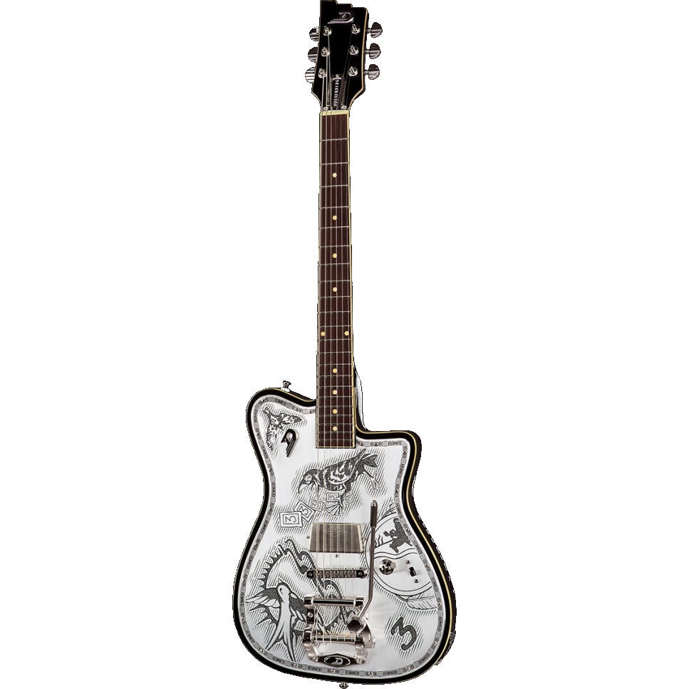 Duesenberg Alliance Johnny Depp Aluminium Top Plate Electric Guitar with Case Duesenberg Alliance Johnny Depp Aluminium Top Plate Electric Guitar with Case von Duesenberg