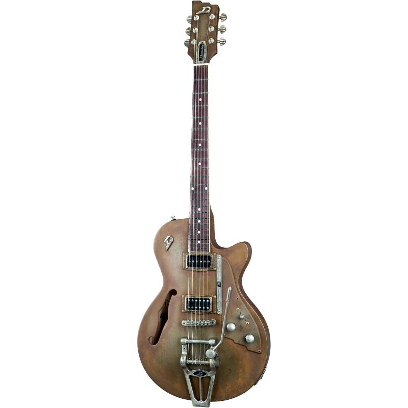 Duesenberg Custom Shop Starplayer TV Rusty Steel Semi-Acoustic Guitar with Case von Duesenberg
