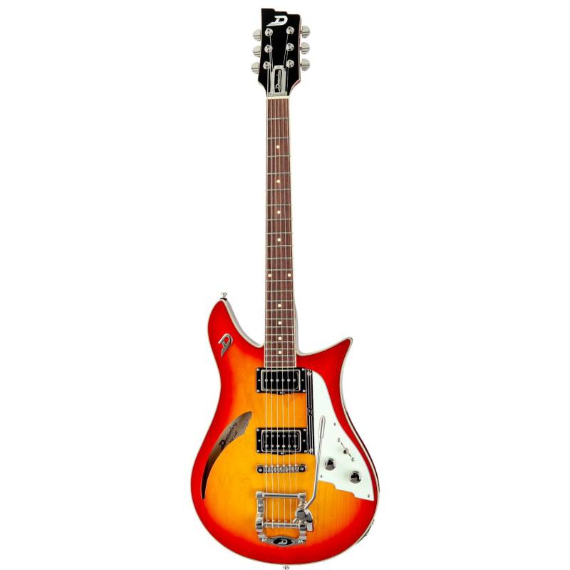 Duesenberg Double Cat Vintage Burst Semi-Acoustic Guitar von Duesenberg