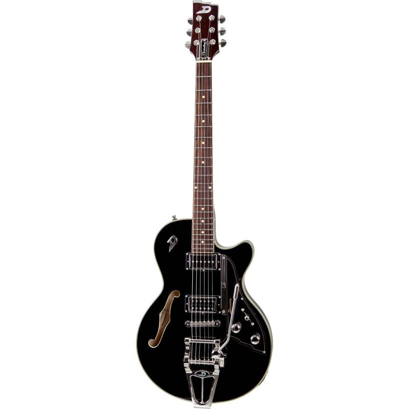 Duesenberg Starplayer III Black Semi-Acoustic Guitar with Gig Bag von Duesenberg