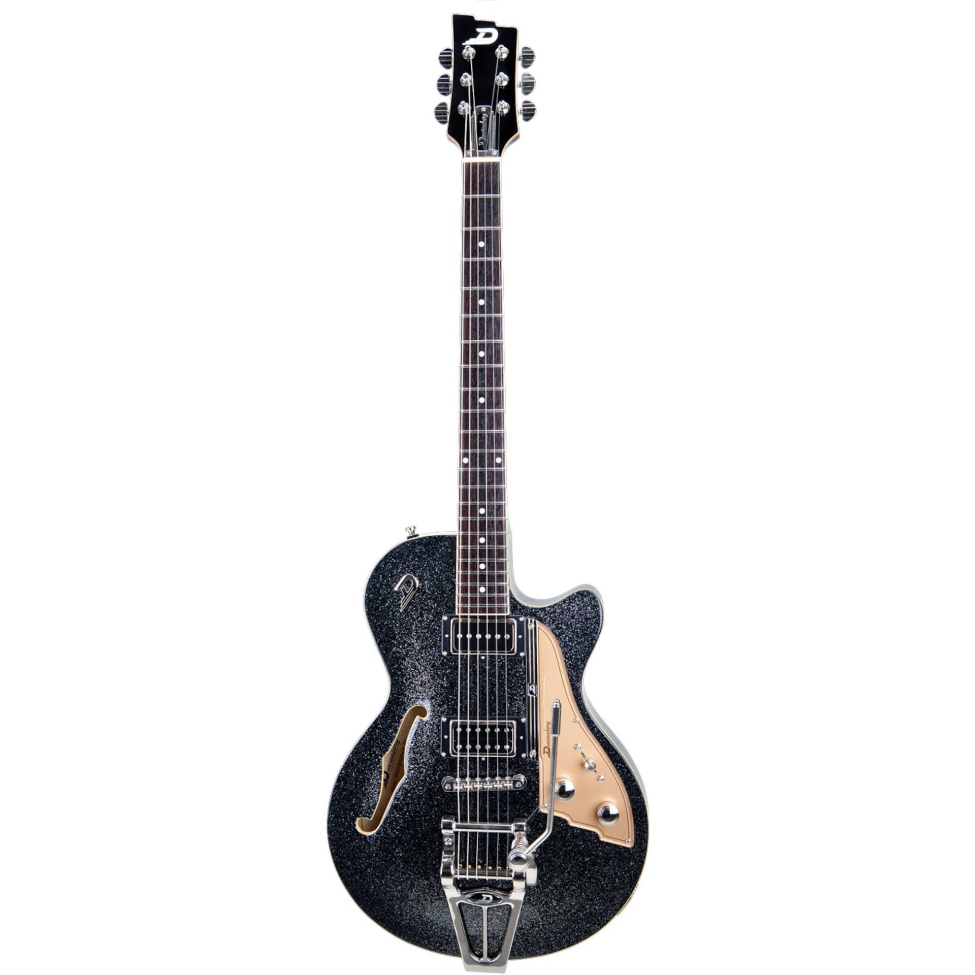 Duesenberg Starplayer TV Black Sparkle Semi-Acoustic Guitar with Case Duesenberg Starplayer TV Black Sparkle Semi-Acoustic Guitar with Case von Duesenberg