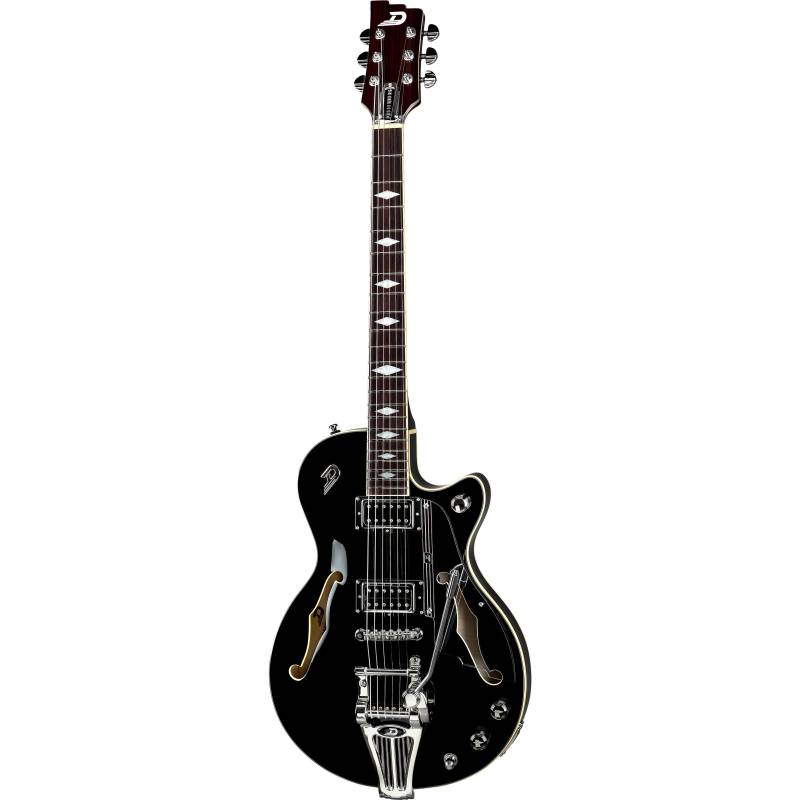 Duesenberg Starplayer TV Deluxe Black Semi-Acoustic Guitar with Case von Duesenberg