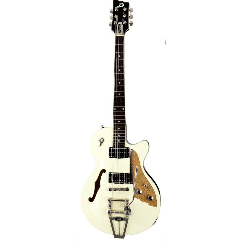 Duesenberg Starplayer TV Vintage White Semi-Acoustic Guitar with Case von Duesenberg