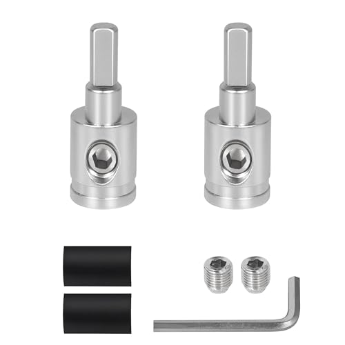 Dufray 2 x Hochleistungs-Autoradio-Audiokabel-Reduzierstück – 4 Gauge auf 8 Gauge für Ampere-Eingang, AWG-Pin Power & Erdungsanschluss von Dufray
