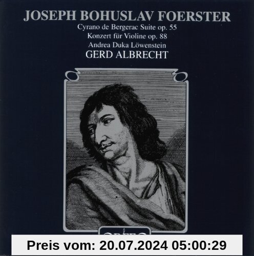 Förster Konzert für Violine und Orchester A von Duka Löwenstein