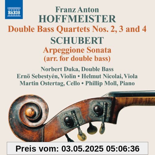 Kontrabassquartette 2-4 von Duka