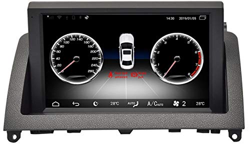 Duleutgnu Android 13.0 Octa 8-Core 1.6GHZ Auto Radio DVD Player für C-W204 2007-2011 mit GPS Navigation BT FM AM Stereo WiFi Keep Origianal CD Radio von Duleutgnu