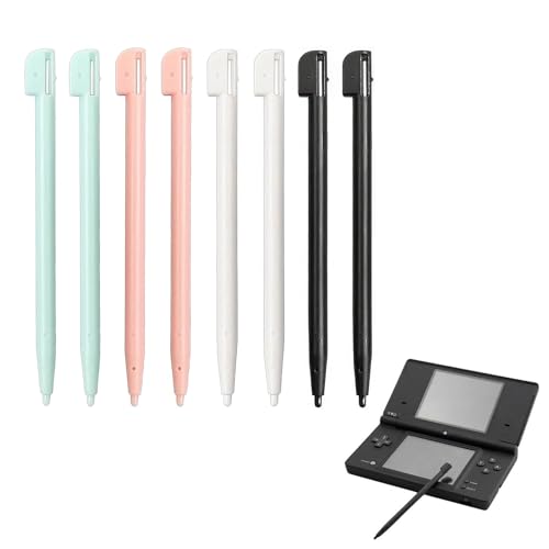 8 Stück Stift für 3DS Lite, DSL, NDSL, Hochpräzise Eingabestifte in 4 Farben, Langlebig und Kompatibel, für Gaming und Navigation 8 Stück Stift für 3DS Lite, DSL, NDSL, Hochpräzise Eingabestifte in 4 Farben, Langlebig und Kompatibel, für Gaming und Navigation von Dumhuts