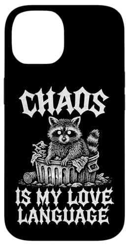 Chaos ist meine Liebessprache Waschbeer Hülle für iPhone 14 Chaos ist meine Liebessprache Waschbeer Hülle für iPhone 14 von Dumme Kleidung