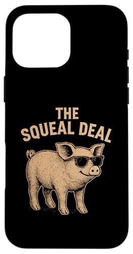 Das Quietschen Deal Funny Pig Hülle für iPhone 16 Pro Max Das Quietschen Deal Funny Pig Hülle für iPhone 16 Pro Max von Dumme Kleidung