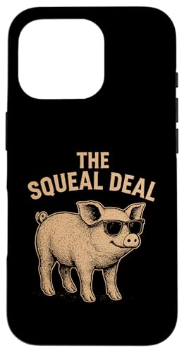 Das Quietschen Deal Funny Pig Hülle für iPhone 16 Pro Das Quietschen Deal Funny Pig Hülle für iPhone 16 Pro von Dumme Kleidung