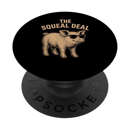 Das Quietschen Deal Funny Pig PopSockets Klebender PopGrip Das Quietschen Deal Funny Pig PopSockets Klebender PopGrip von Dumme Kleidung