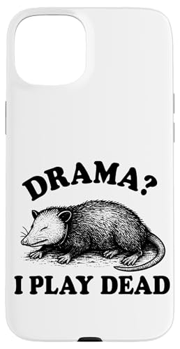 Drama? Ich spiele tot, lustigem Opossum Hülle für iPhone 15 Plus Drama? Ich spiele tot, lustigem Opossum Hülle für iPhone 15 Plus von Dumme Kleidung