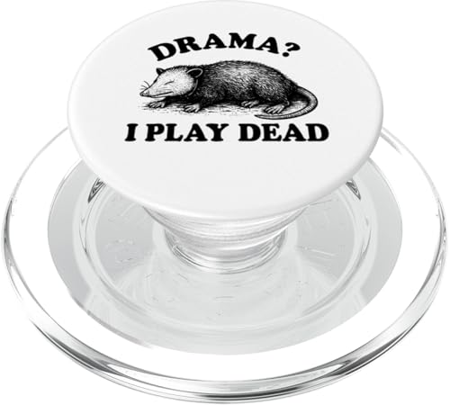 Drama? Ich spiele tot, lustigem Opossum PopSockets PopGrip für MagSafe Drama? Ich spiele tot, lustigem Opossum PopSockets PopGrip für MagSafe von Dumme Kleidung