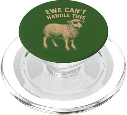 Ewe kann mit diesem lustigen Schaf nicht umgehen PopSockets PopGrip für MagSafe Ewe kann mit diesem lustigen Schaf nicht umgehen PopSockets PopGrip für MagSafe von Dumme Kleidung