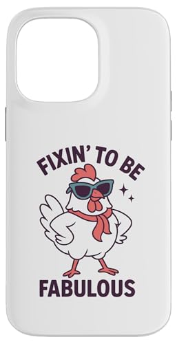Fixin ', um fabelhaftes lustiges Huhn zu sein Hülle für iPhone 14 Pro Max Fixin ', um fabelhaftes lustiges Huhn zu sein Hülle für iPhone 14 Pro Max von Dumme Kleidung