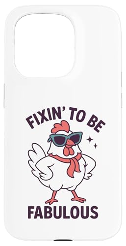 Fixin ', um fabelhaftes lustiges Huhn zu sein Hülle für iPhone 15 Pro von Dumme Kleidung
