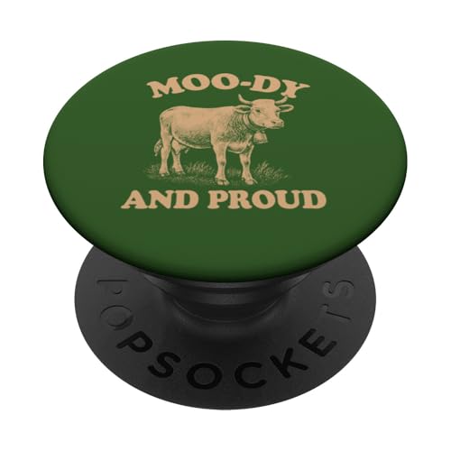 Moo-dyn und stolz PopSockets Klebender PopGrip Moo-dyn und stolz PopSockets Klebender PopGrip von Dumme Kleidung