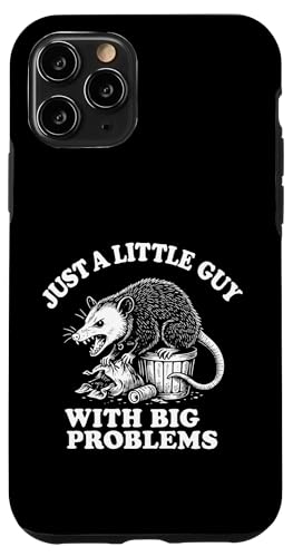 Nur ein kleiner Kerl mit großen Problemen lustig Opossum Hülle für iPhone 11 Pro Nur ein kleiner Kerl mit großen Problemen lustig Opossum Hülle für iPhone 11 Pro von Dumme Kleidung